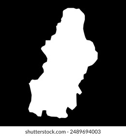 Francisco Morazan department map, administrative division of Honduras. Vector illustration.