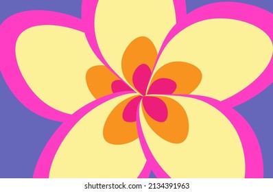 Los pétalos de flores de Frangipani son el fondo del patrón.