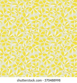 Frangipani seamless pattern