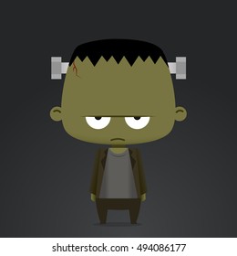 Frankenstein Cartoon Vector