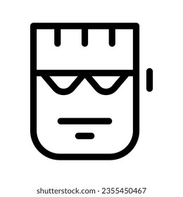 Frankenstein Icon Vector Symbol Design Illustration