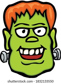 Frankenstein knows how to rock it in this halloween design.  This clip art features Frankenstein. 