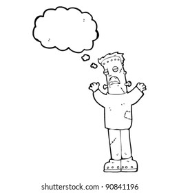 frankenstein monster cartoon