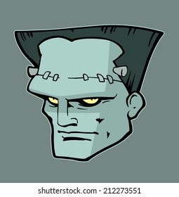 Frankenstein monster head