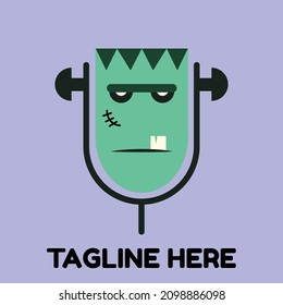 Frankenstein Podcast Logo is suitable for showing and explaining ki to many people