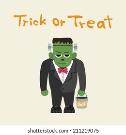 Frankenstein, trick or treat