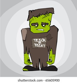 Frankenstein Zombie Character