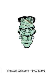 Frankenstein's monster face