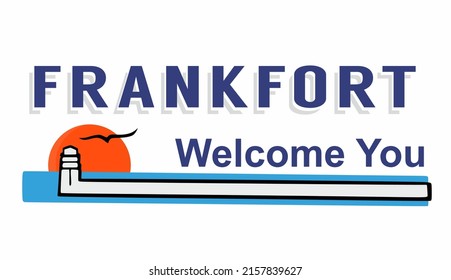 Frankfort Michigan Welcome You with white background