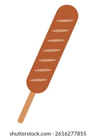 Frankfurt illustration, simple vector illustration