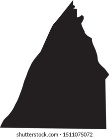 Franklin County map in Pennsylvania state