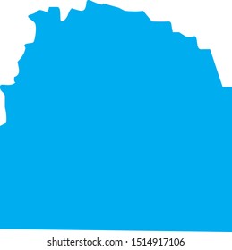 franklin County map in Tennessee state