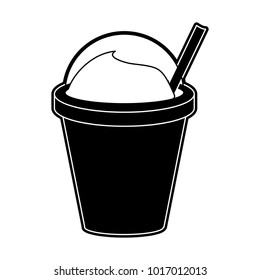 Frappe coffee cup
