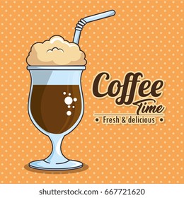 frappe and cold drink coffee 