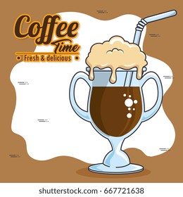 frappe and cold drink coffee 