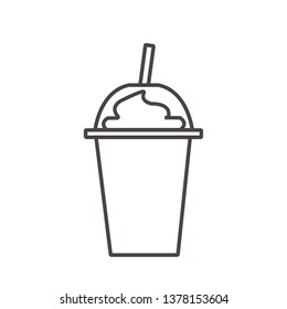 vector de ilustración de icono del logotipo de frappe cup.