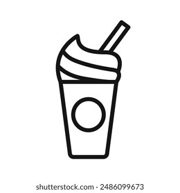 Frappe icon mark in filled style