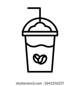 Frappe icon outline set sign