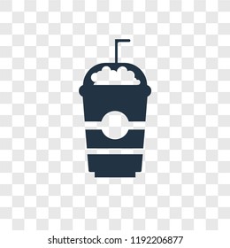 Frappe vector icon isolated on transparent background, Frappe transparency logo concept