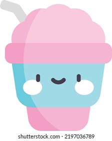 frappe vector on white background. isolated Vector icon