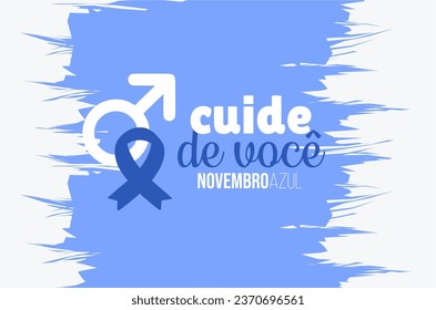 Frases campanha Novembro Azul imaginiert desenhos artes - Campain Blue November Bilder, Zeichnungen und Kunst