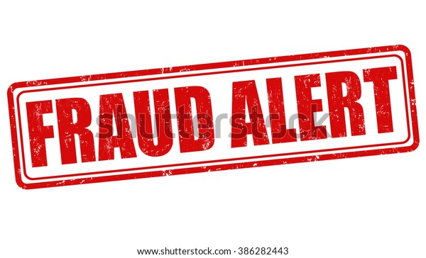 Fraud Alert Grunge Rubber Stamp On Stock Vector Royalty Free