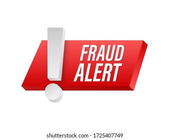 Fraud alert. Security Audit, Virus Scanning, Cleaning, Eliminating Malware, Ransomware Vector stock illustration