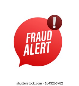 Fraud alert. Security Audit, Virus Scanning, Cleaning, Eliminating Malware, Ransomware. Vector stock illustration.