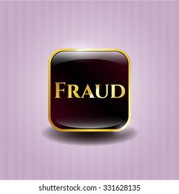 Insignia de oro de fraude