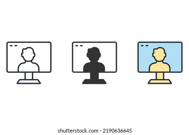 fraud icons  symbol vector elements for infographic web