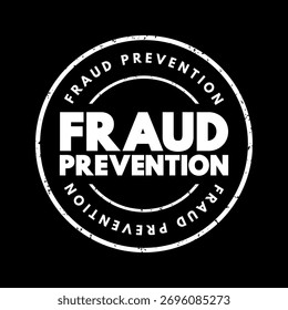 Prevenção de Fraude é a implementação de uma estratégia para detectar transações fraudulentas ou ações bancárias e prevenir essas ações, contexto do conceito de carimbo de texto