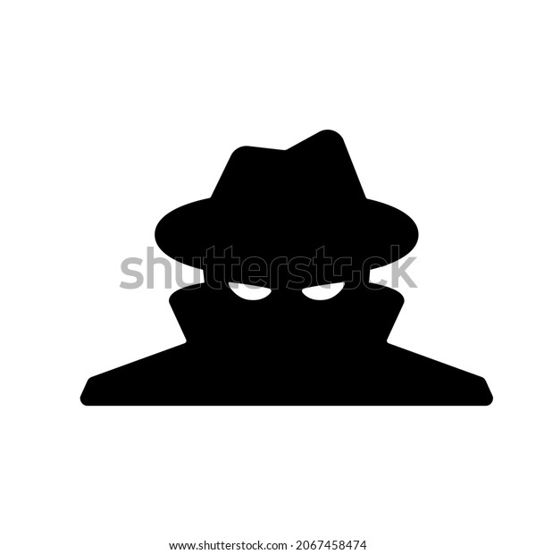 Fraud Silhouette Icon Clipart Image Isolated Stock Vector (Royalty Free ...