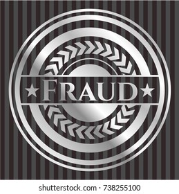 Fraud silvery badge
