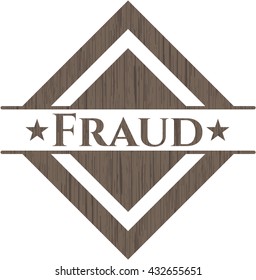 Fraud wood emblem. Vintage.