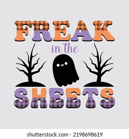 Freak in the sheets Sublimation T-shirt Design