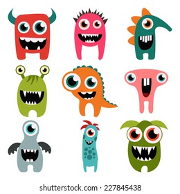 freaky monsters set