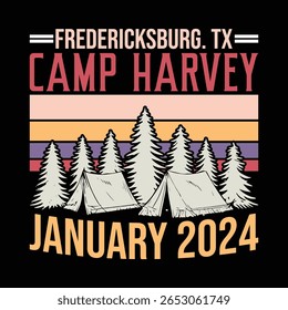 Fredericksburg. campo fiscal Harvey janeiro 2024