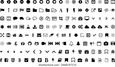 Free 140+ UI Pack outline icons set , Linear icon collection. Editable stroke. Vector illustration