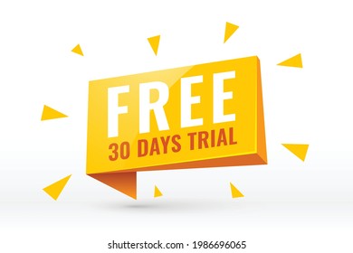 free 30 days trial background design