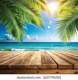 Free Abstract Summer Background with Colorful Shapes - Cute Summer Pattern Background – Free Vector File - Flat Design Summer Landscape – Free Beach Background