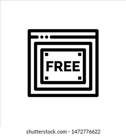 Free Access, Internet, Technology, Free  Blue and Red Download and Buy Now web Widget Card Template