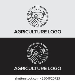 free agriculture logo design template