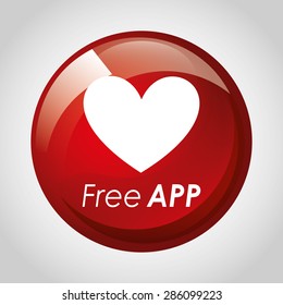 free app design, vector illustration eps10 graphic 