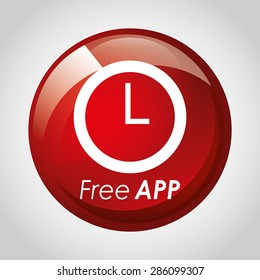 free app design, vector illustration eps10 graphic 
