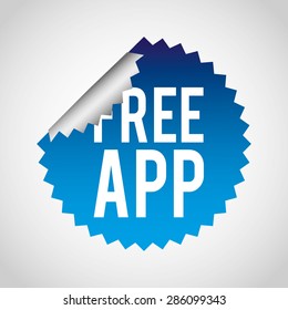 free app design, vector illustration eps10 graphic 