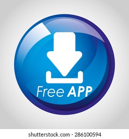 free app design, vector illustration eps10 graphic 