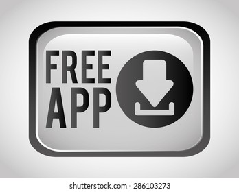 free app design, vector illustration eps10 graphic 