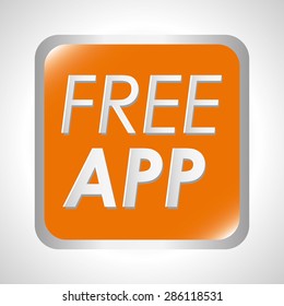 free app design, vector illustration eps10 graphic 