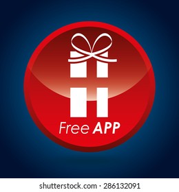 free app design, vector illustration eps10 graphic 
