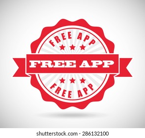 free app design, vector illustration eps10 graphic 